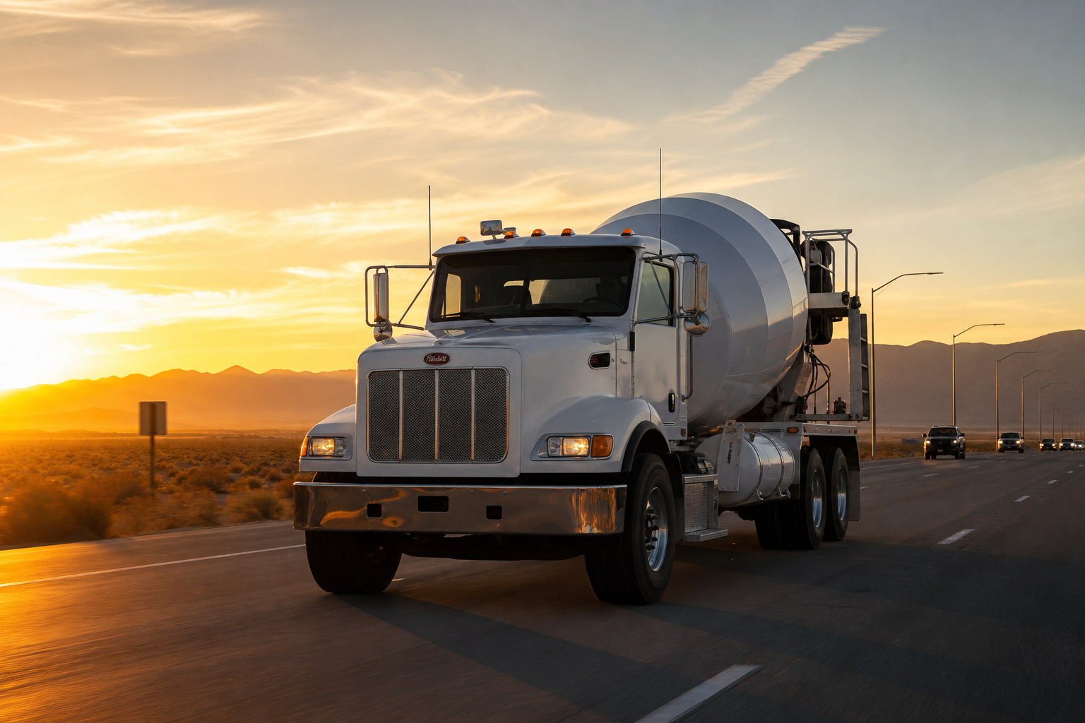 Crown Ready Mix concrete truck